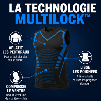 T-Shirt de Compression Triple Zone AlphaCore™