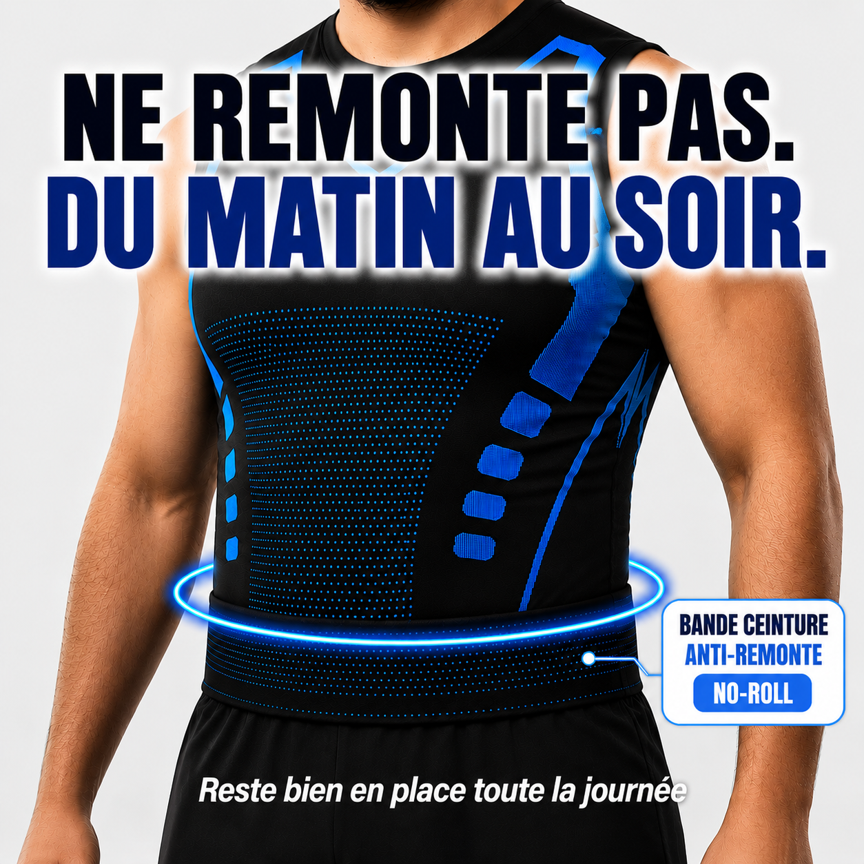 T-Shirt de Compression Triple Zone AlphaCore™
