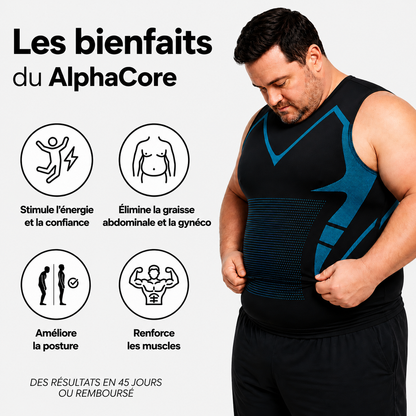 T-Shirt de Compression Triple Zone AlphaCore™