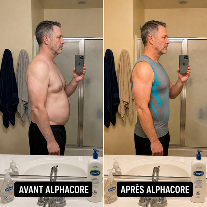 T-Shirt de Compression Triple Zone AlphaCore™